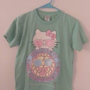 NJPW Hello Kitty New Japan Wrestling T-Shirt